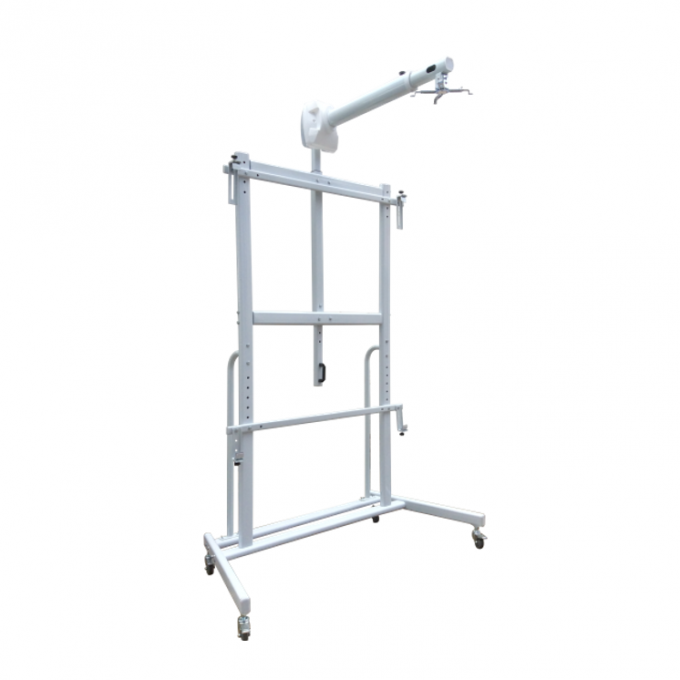 Mobiler Stand für interaktive Whiteboards mit Projektoren 0