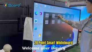 Intelligentes Whiteboard mit 20-Punkt-Touch-Funktion für Schulbüros