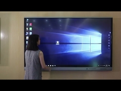 Aluminiumrahmen 4k interaktives Panel, 86'' LED Smartboard, Aluminiumrahmen