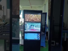 Werbeanzeigen Touchscreen-Kiosk