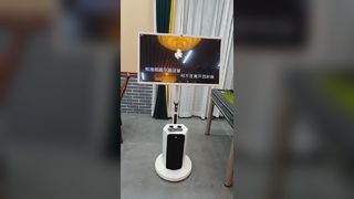 32-Zoll-Smart-Portable-Monitor mit Soundbar