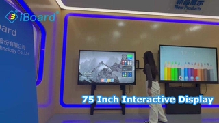 Interaktives 75-Zoll-Display für Klassenzimmer und Besprechungen