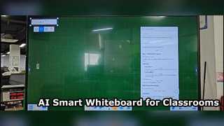 Auf der Suche nach einer smarten Klasse? Schauen Sie sich bitte dieses Whiteboard mit KI-Funktionen an.