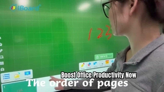 Wechselwirkende Whiteboard-Software