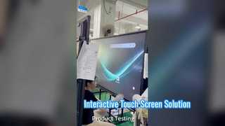 Interaktiver Digital Signage Touchscreen-Kiosk
