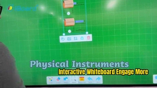 Interaktives Whiteboard mit 65-Zoll-Touchscreen für Schulen