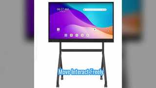 Mobiler TV-Wagen 65-86 Zoll interaktive Displays