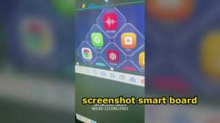 Intelligentes Whiteboard mit Screenshot