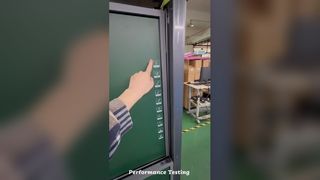 Verschiebbares Whiteboard-Panel