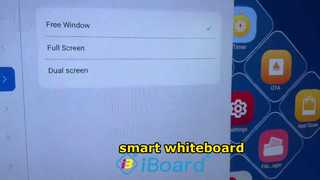 Iboard-Whiteboard-Multitask-Windows-Anzeige