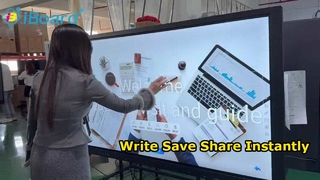 Interaktive Whiteboard-Software digitalisiert das Schreiben