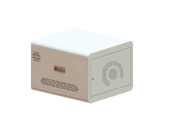 IBoard Ladekorb USB Typ C Schnelle öffentliche drahtlose Zwei-Punkte-Sperre Trolley Ladefach Speicher IPad Ladefach