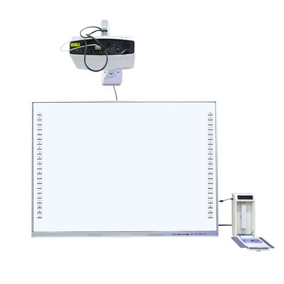 China Fabrik direkt anpassen All-in-One Interaktiv 20 Touch Point IR Infrarot Keramik 96 Zoll Smart Boards Lautsprecher 16:10 Seitenbalken Projektor Boards für die Universität Schule mit Lehrsoftware