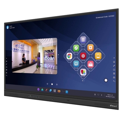 iBoard 75 86 Zoll Smart Touch Screen Interaktives Brett Anzeige Interaktives Whiteboard Für den Klassenzimmer Tagungsraum