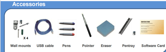 Soem-Größen-multi Infrarotnoten-elektronisches intelligentes Brett mit Unterrichtsprogramm-Touch Pen
