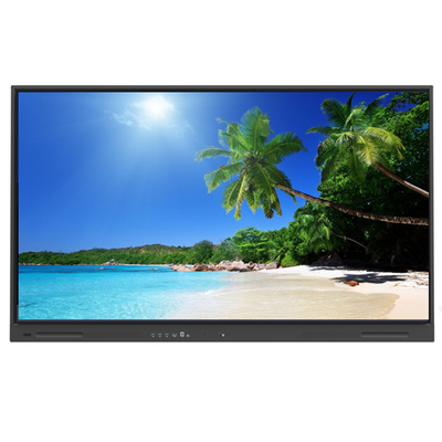 65 Zoll wechselwirkender Flachbildschirm 75 86 multi Touch Screens 98 Zoll-4K