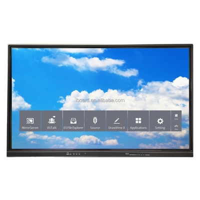 Smart Board für das Lehrveranstaltungsprogramm Interaktives Whiteboard Elektronischer Touchscreen Digitales Flat Panel