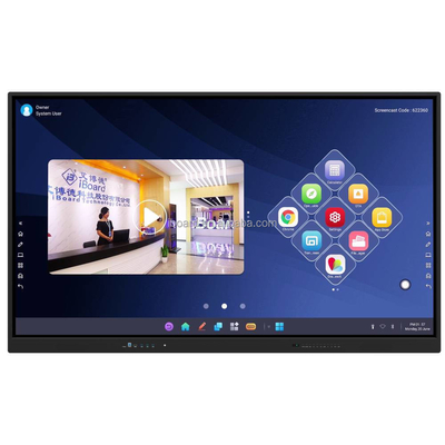 Multi Touch Android 13 iBoard Interaktives Whiteboard Win Touch Panel Anzeige Smart Monitor für das Unterrichten