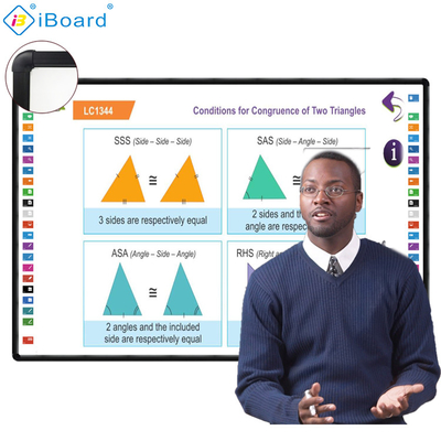 Iboard Klassenzimmer 102 Zoll Smart Touch Board Interaktives Whiteboard mit Projektor