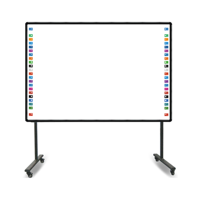 Digitales Whiteboard 10 Punkte Infrarot Finger Multi Touch Interaktives elektronisches Whiteboard Smart Board für Schulen