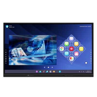 98 Zoll Interaktives Flachbildschirm-Panel 65/75/86 Zoll 4K Multi-Touchscreen-Displays