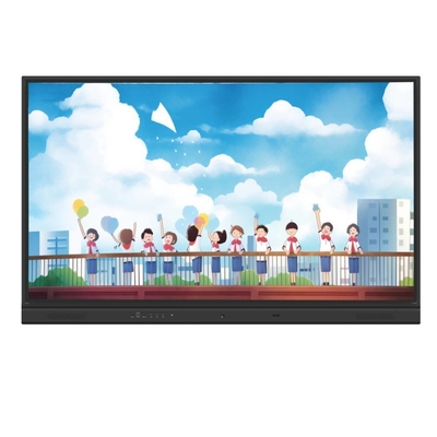 65 Zoll Interaktiver Touchscreen-Monitor Smart Boards mit OPS-Kamera-Mikrofon