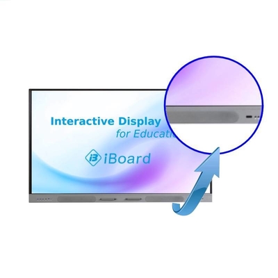 98 Zoll Interaktive Flachplatte 65/ 86 /75 Zoll 4K Interaktive Tafeln mit Array-Mikrofon optional