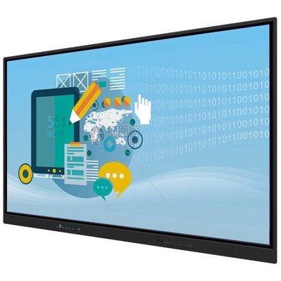 Interaktiver Touchscreen 86 Zoll Android 13 4+32G 50 Touchpoints Whiteboard Hintergrundbeleuchtung für Schulbüro