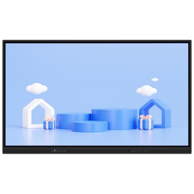 65 Zoll Interaktiver Touchscreen-Monitor Smart Boards mit OPS-Kamera-Mikrofon