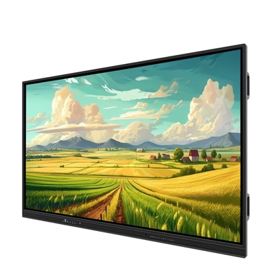 55 65 75 86 Zoll IR Interaktives Whiteboard 4K Touch Panel PC Fernseher Android OPS-Display für Bildungsgespräche