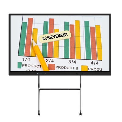 16.7M Tiefe Farbkonferenz Interaktive Flachplatte 75' Interaktive Bildschirmgrößen