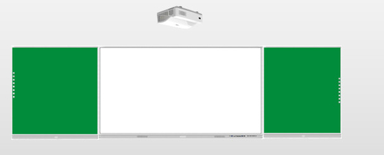 Intelligentes Blackboard 75 86 98 Zoll Weiß Schwarz Grünes Board Android Win Dual System Touch Panel Anzeige für die Universität