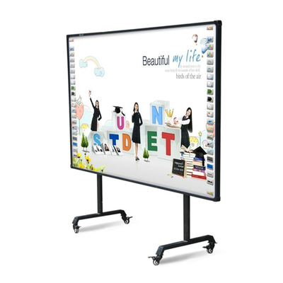 Interaktive Projektorplatte Maß 82 bis 120 Zoll Finger Touch Smart Board PC USB angeschlossenes Whiteboard