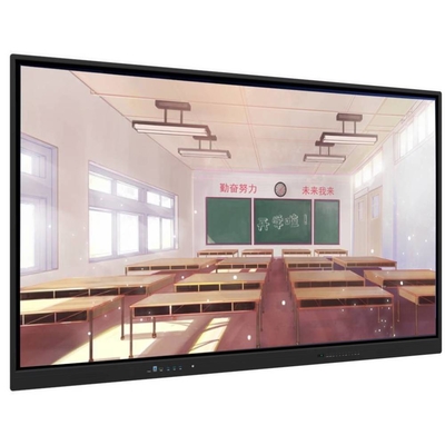 98 Zoll Interaktive Flachplatte 65/ 86 /75 Zoll 4K Interaktive Tafeln mit Array-Mikrofon optional
