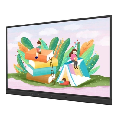 Interaktiver Touchscreen Whiteboard 65 75 86 98 Zoll USB HDMI 20 Punkte Android 13 8+128G PC OPS-Display für Schulen