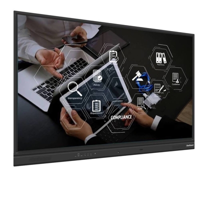 75 86 Zoll IR Interaktives Whiteboard Finger Touch Digital 4K UHD 3840*2160 Wissenschaftsunterricht Lehrbrett für Kinder