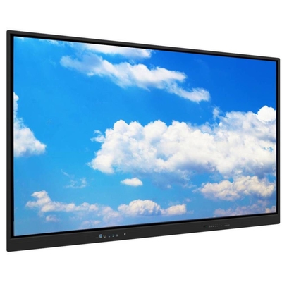 Interaktiver Touchscreen-Monitor 55 65 75 86 98 110 Zoll 3840*2160 4K Kamera Mikrofon Transscreen Android 13 OPS All in One