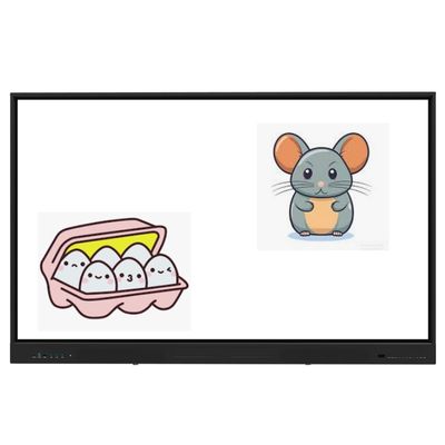 55/65/75/86/98 Zoll Interaktive Flachplatte für Videokonferenzen in der Wirtschaft und im Bildungsbereich