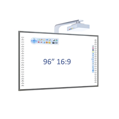 84/87/92/98 Inch 10 Punkte Infrarot Finger Multi Touch Interaktives Elektronisches Whiteboard Smart Board für die Lehre Treffen