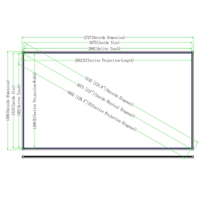 Werkspreis Infrarot Touch Interaktives Whiteboard mit kostenlosen Software-Upgrades für das gesamte Leben Interaktives Whiteboard