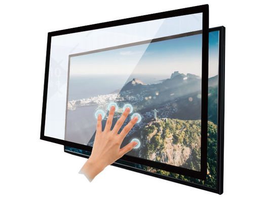 19"65"75"86" Multi IR Touchscreen Frame Überlagerung Interaktiver IR-Rahmen für Smart TV Interaktionsmonitor