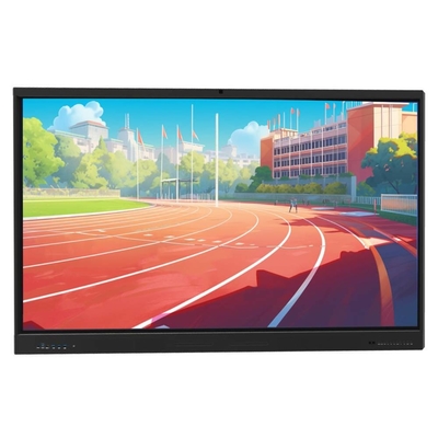 Interaktives 4K Ultra HD-Smartboard mit Wandträger-Kamera-Mikrofon All-in-One-PC-Board für Bildung
