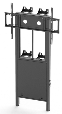 Einstellbare Höhe Interaktives Whiteboard-Stand für Smart TV Touch Monitos Boden- oder Wandmontage