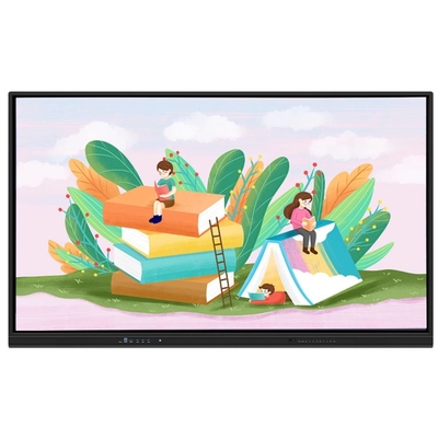 Interaktive Flachplatte mit Android WIN 10 System 20 Touch Points Wireless Share Handerkennung für Educatuon lehren