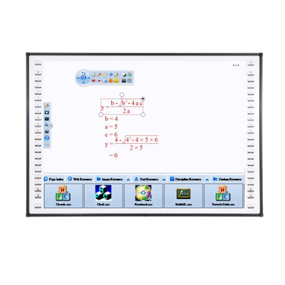 Precision Interactive Whiteboard IB-Q4-Serie mit Wandmontage Mobilstand Installation für Schulkinder
