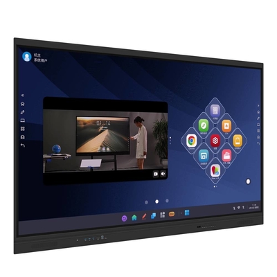 IR Interaktives Whiteboard EDLA Google Zertifiziertes Schwarzes Android OPS 40 Punkte Monitor mit NFC Lichtsensor Für Schulkind