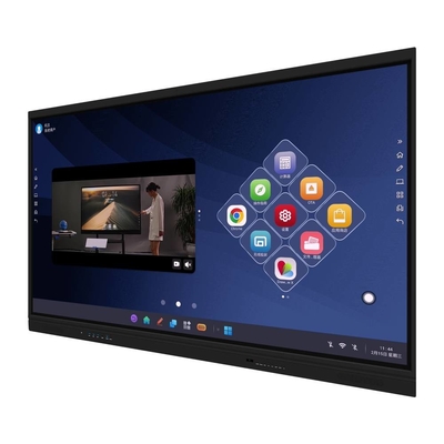 IR Interaktives Whiteboard EDLA Google Zertifiziertes Schwarzes Android OPS 40 Punkte Monitor mit NFC Lichtsensor Für Schulkind
