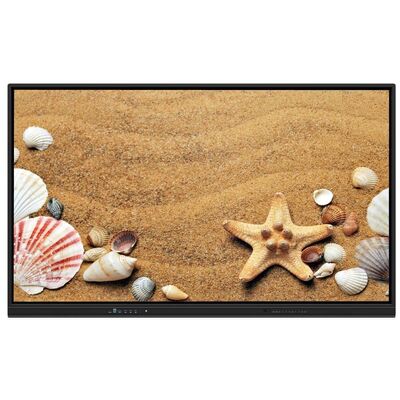 Interaktives Flachbildschirm-Multi-Touch-Smartboard mit 4K-Auflösung und Dual-System (Android/Windows) für Bildung und Wirtschaft