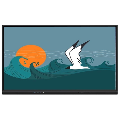 110 Zoll IBoard Interaktives Whiteboard Touchscreen TV Interaktives Whiteboard mit 48 MP Kamera, 4K UHD Touchscreen Display, 8ms Reaktionszeit, Android OS, Open App Ökosystem für Schulkonferenzen