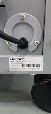 AC-Ladung DC-Ladung und USB-Typ-A-Typ-C-Volt-Speicher IPad-Laderschrank mit Rädern